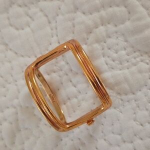 Joan Rivers Bead Torsade Clasp Vintge Gold Tone